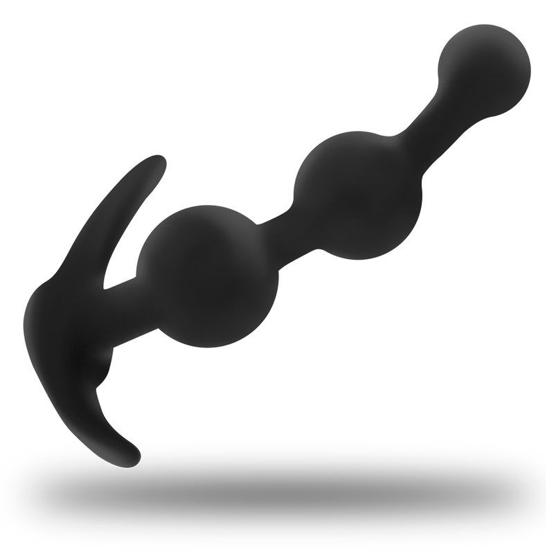 🍑 OHMAMA – Plug Anal Courbé en Silicone 13 cm