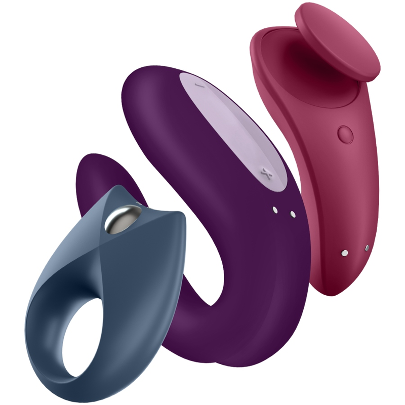 💖 Coffret Plaisir Connecté – Partner Box 3 par Satisfyer