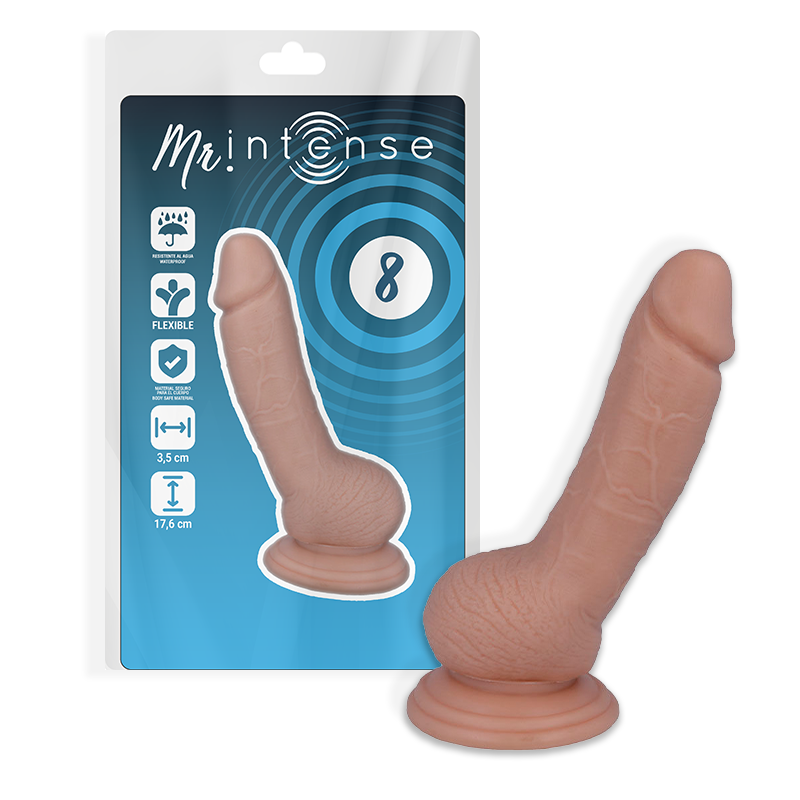 MR INTENSE – Gode Réaliste 17,6 cm | Sensation Ultra Naturelle et Plaisir Sans Mains