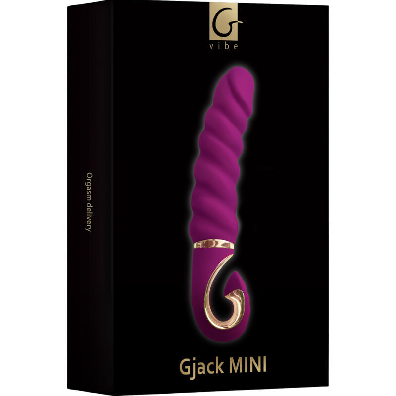 💜 G-VIBE – Vibromasseur Gjack Mini Violet en BIOSKIN®