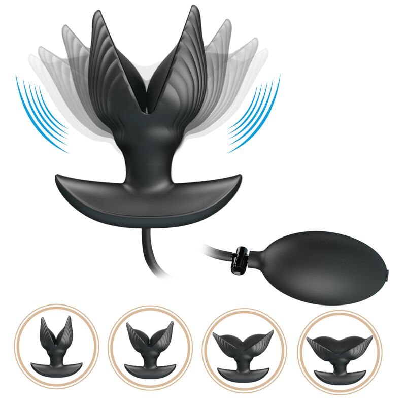 🔥 PRETTY LOVE – Plug Anal Gonflable & Rechargeable