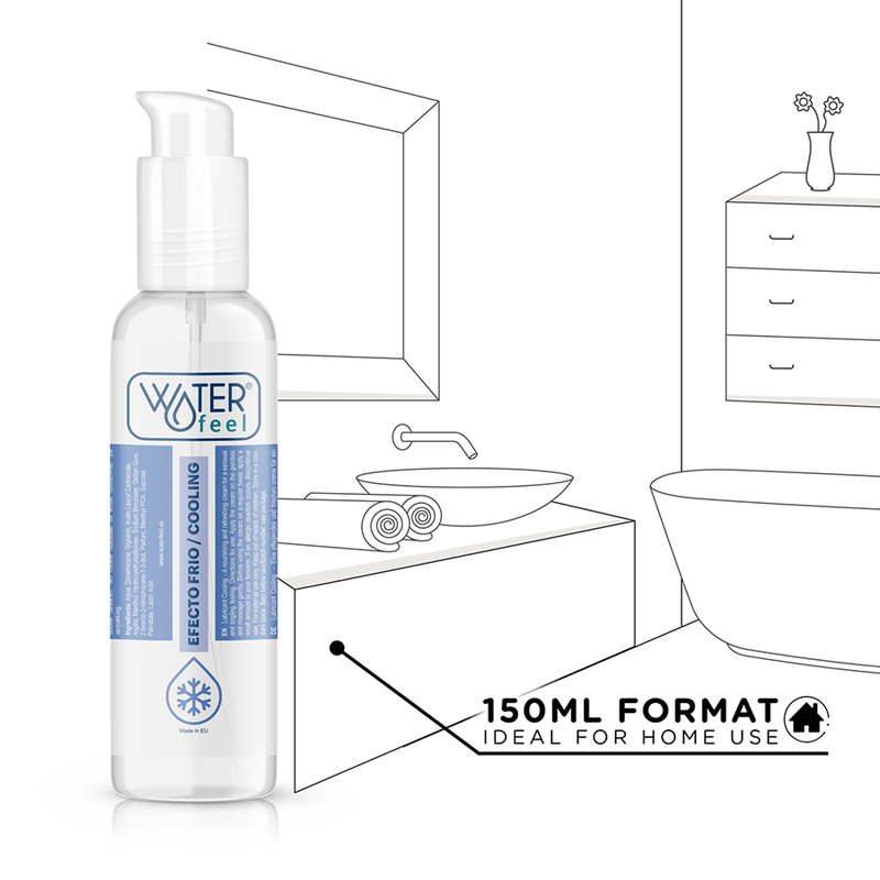 💧 WATERFEEL - Lubrifiant Effet Froid 150 ml ❄️ :
