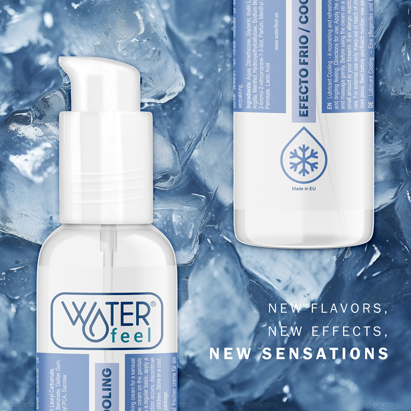 💧 WATERFEEL - Lubrifiant Effet Froid 150 ml ❄️ :
