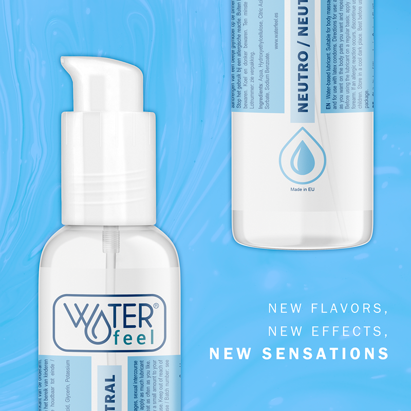🌿 WATERFEEL Lubrifiant au Cannabis – 175 ml | Naturel, Doux & Polyvalent 💧