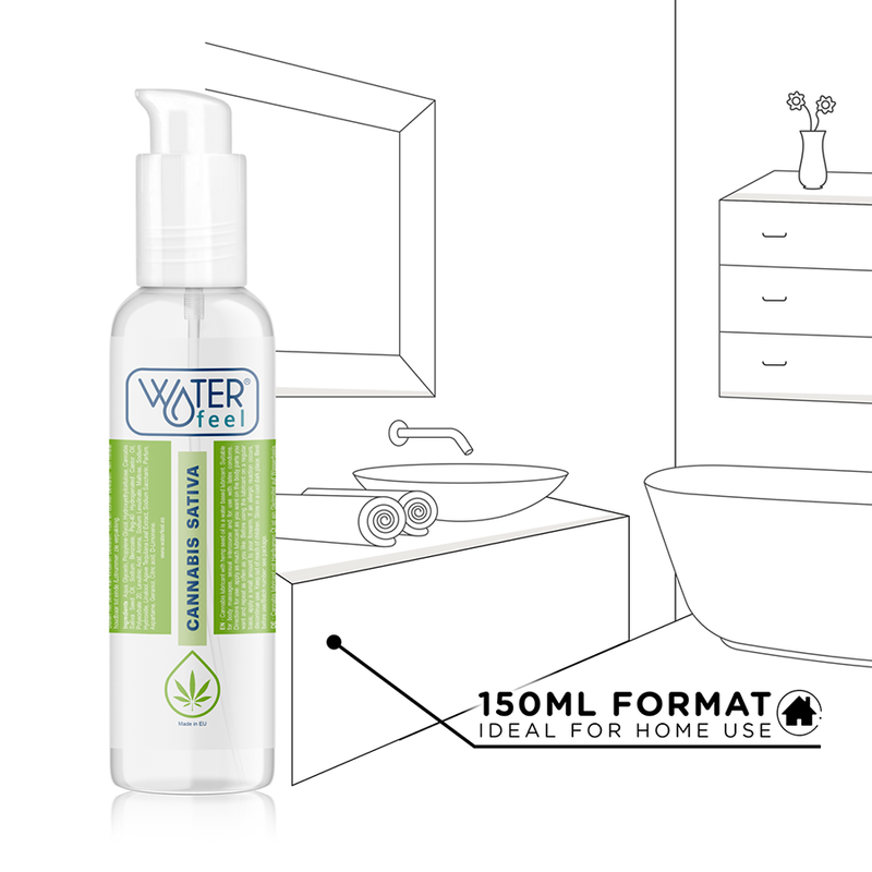 💚 WATERFEEL - Lubrifiant au Cannabis 150 ml