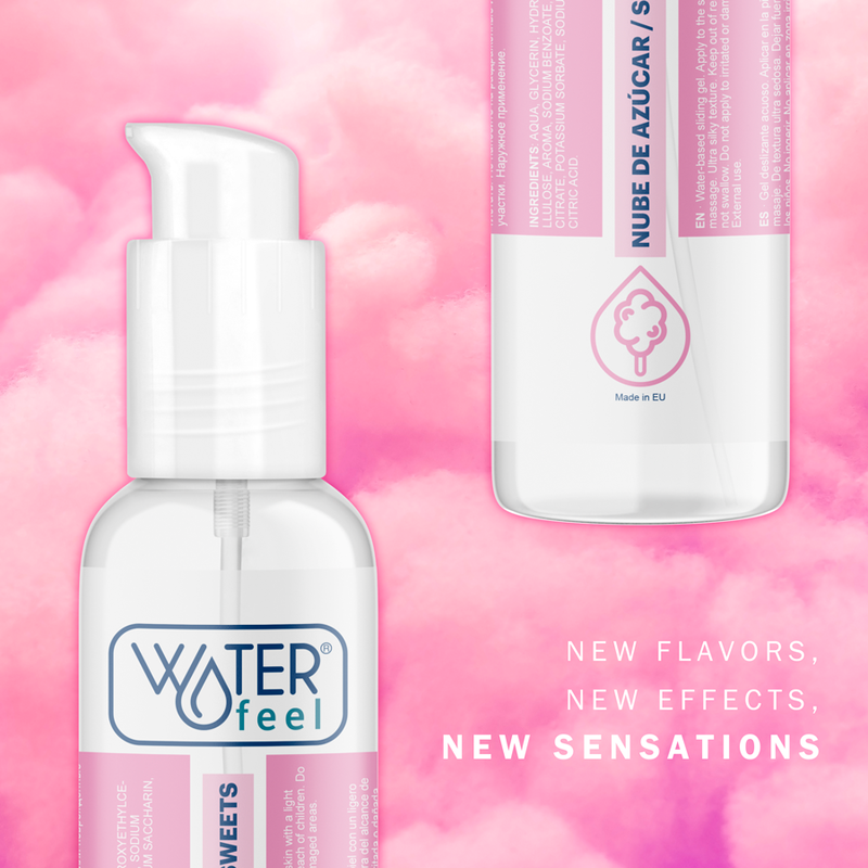 🍭 WATERFEEL Lubrifiant Nuage de Sucre - 175 ml