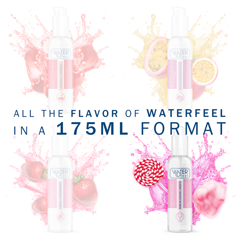 🍭 WATERFEEL Lubrifiant Nuage de Sucre - 175 ml