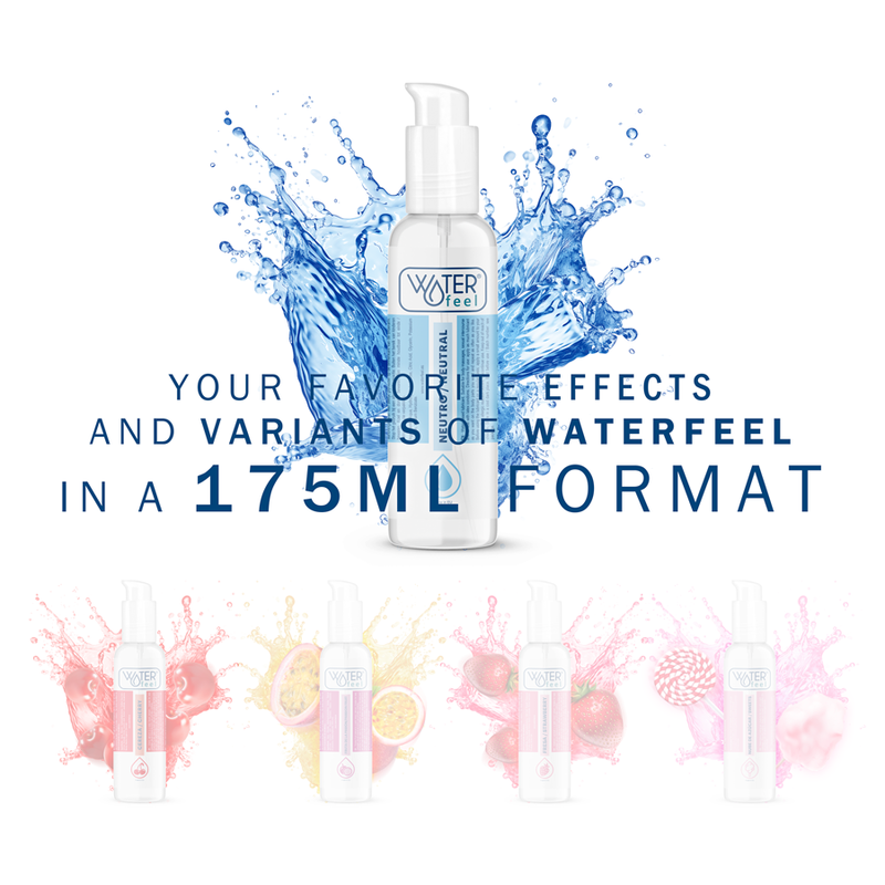 🌿 WATERFEEL Lubrifiant au Cannabis – 175 ml | Naturel, Doux & Polyvalent 💧