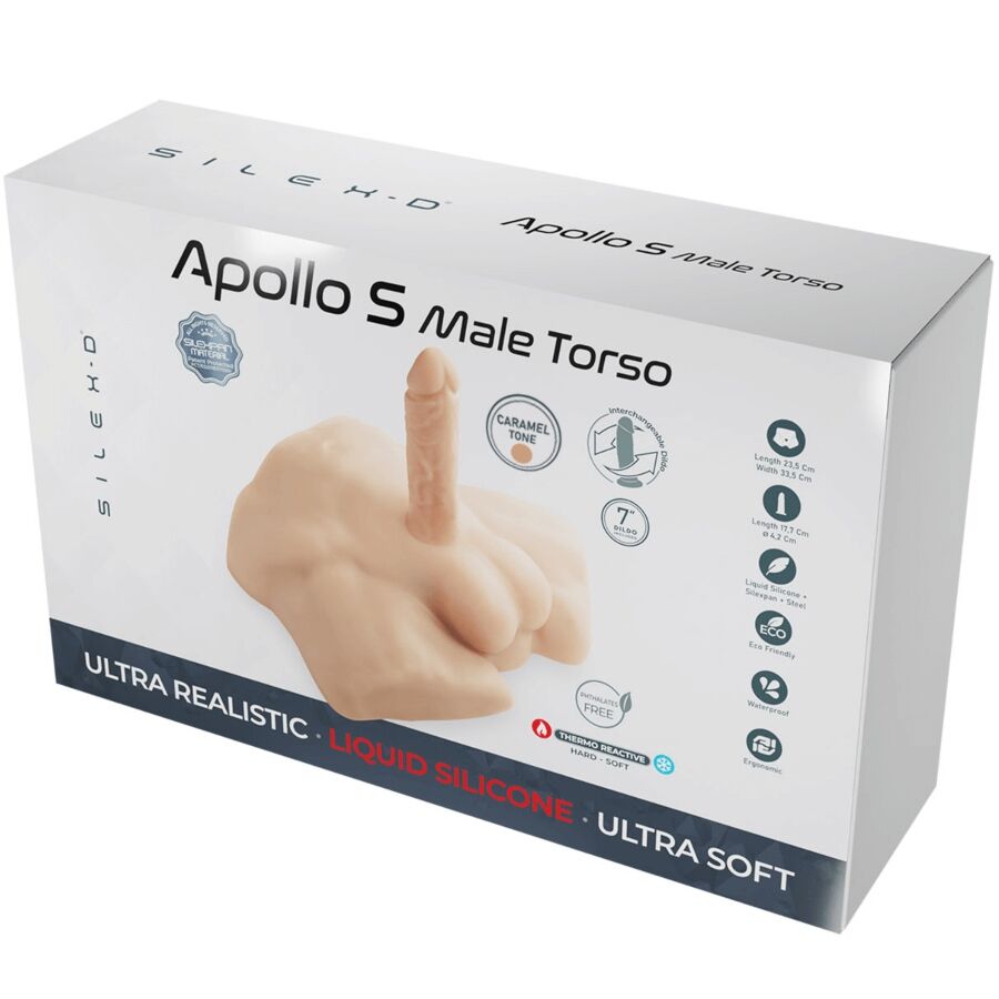 Torse Réaliste Homme – Apollo S Caramel | SILEXD