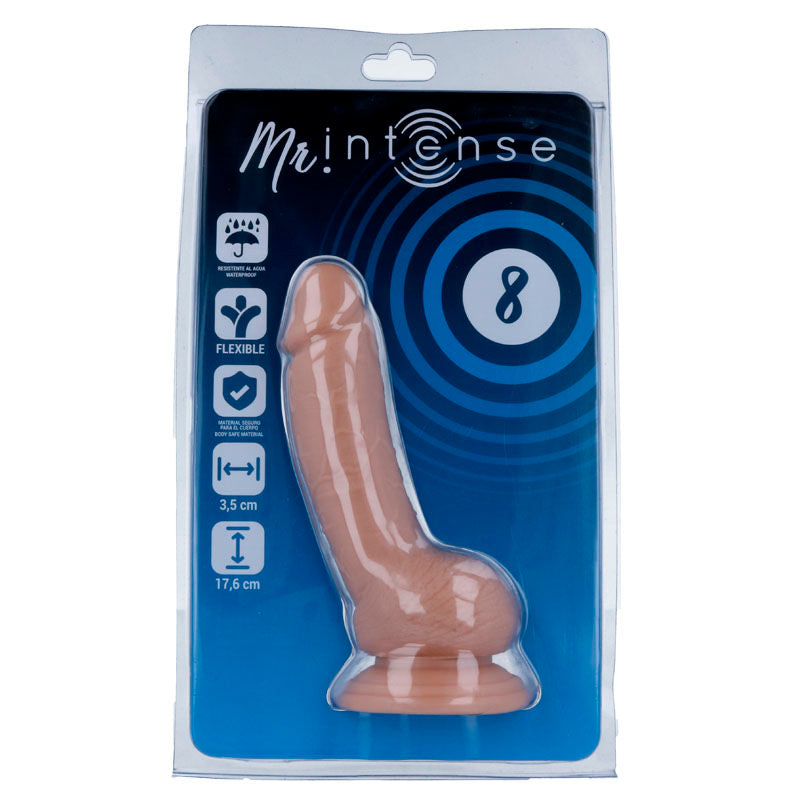 MR INTENSE – Gode Réaliste 17,6 cm | Sensation Ultra Naturelle et Plaisir Sans Mains