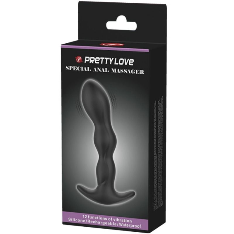 PRETTY LOVE – Masseur Anal 12 Modes de Vibration