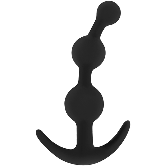 🍑 OHMAMA – Plug Anal Courbé en Silicone 13 cm