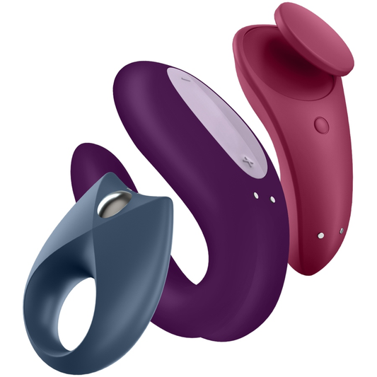 💖 Coffret Plaisir Connecté – Partner Box 3 par Satisfyer
