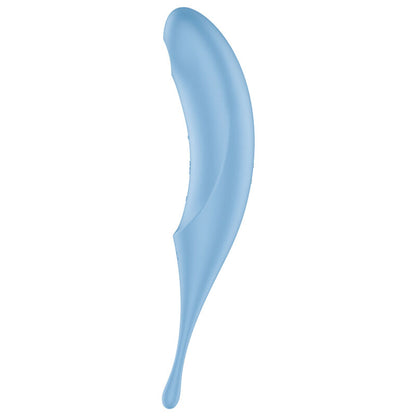 ✨ SATISFYER Twirling Pro Air Pulse – Stimulateur Clitoridien & Vibromasseur 2-en-1 (Bleu)