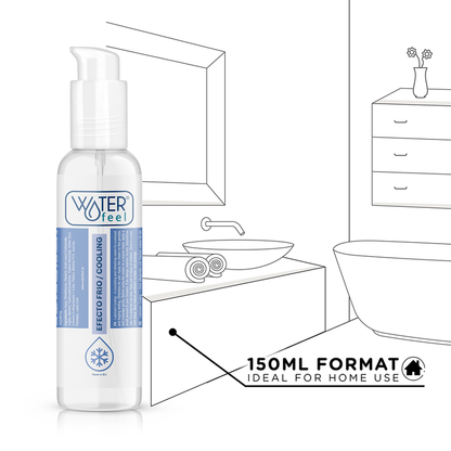 💧 WATERFEEL - Lubrifiant Effet Froid 150 ml ❄️ :