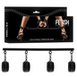 🖤 FETISH SUBMISSIVE – Barre d’écartement réglable 4 pièces