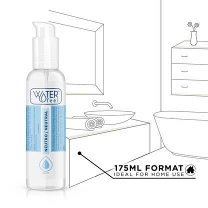 🌿 WATERFEEL Lubrifiant au Cannabis – 175 ml | Naturel, Doux & Polyvalent 💧