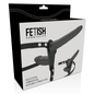 🔥 FETISH SUBMISSIVE – Harnais Noir Double Pénétration avec Vibrations